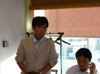 社会科の益子先生です。定年後は地元中学校で教鞭をとられるそうです。 先生の日本史の授業は、とても良かったです。